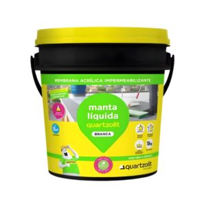 Impermeabilizante Manta Líquida Branca Quartzolit 18kg