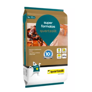 Argamassa Super Formatos Quartzolit 20 kg