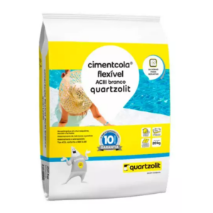 Argamassa AC3 Branca Quartzolit 20kg- ACIII