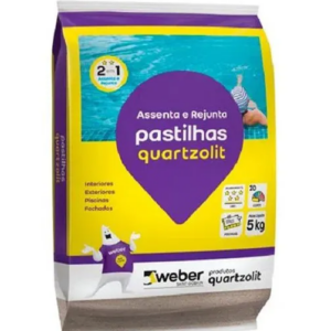 Assenta e Rejunta Pastilhas Quartzolit 5kg - Verde Floresta